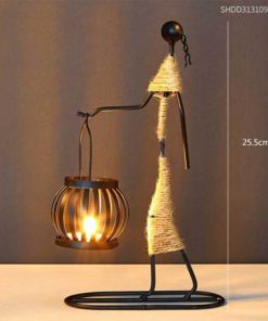 Creative Beautiful Nordic Iron Candle Holder