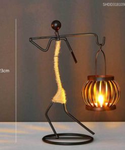 Creative Beautiful Nordic Iron Candle Holder
