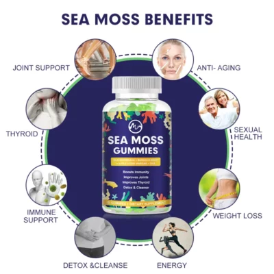 Sea Moss Gummies Robust Extreme Dietary Supplement for Men and Women