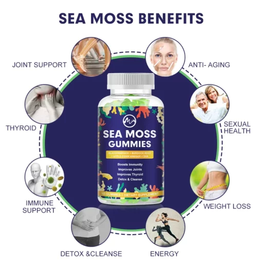 Sea Moss Gummies Robust Extreme toidulisand meestele ja naistele