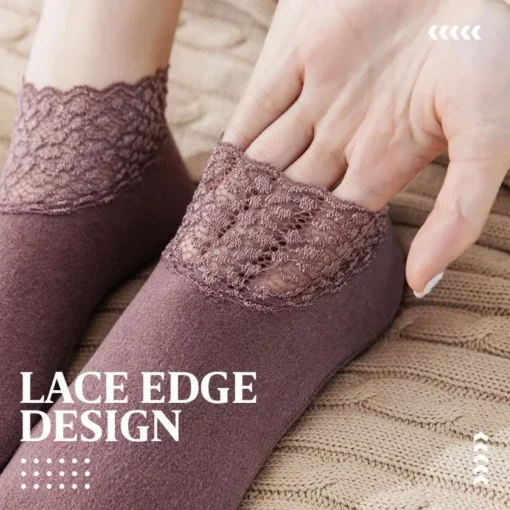 Bag-ong Fashion Lace Warmer Socks