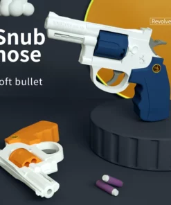 New Glock Toy Revolver Soft Bullet Gun Model