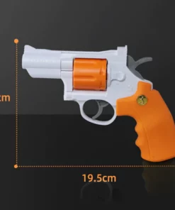 New Glock Toy Revolver Soft Bullet Gun Model