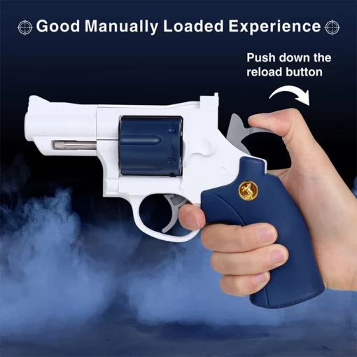 New Glock Toy Revolver Soft Bullet Gun Model