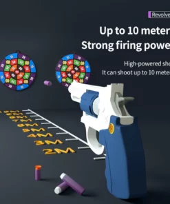 New Glock Toy Revolver Soft Bullet Gun Model