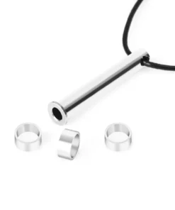 Engraved Family Name Bar Necklace