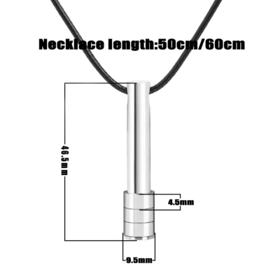 Engraved Family Name Bar Necklace