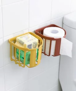 Wall-mounted Sticky Paper Storage Box