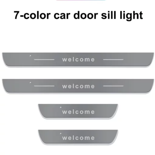 LED праг на вратата