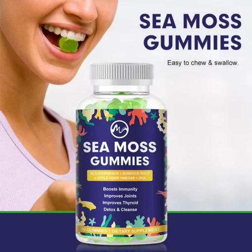 Ang Sea Moss Gummies Robust Extreme Dietary Supplement para sa Lalaki ug Babaye