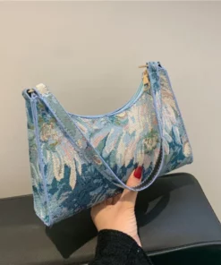 Simple And Stylish Plaid Bag