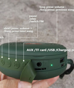 2 in1 Earphone Bluetooth Speaker