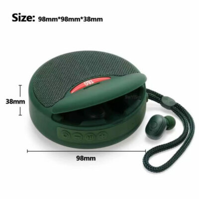 2 in1 Earphone Bluetooth Speaker