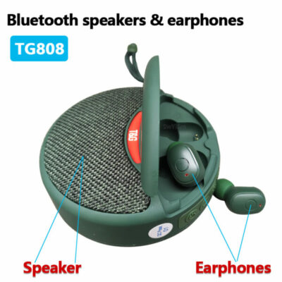 2 in1 Earphone Bluetooth Speaker