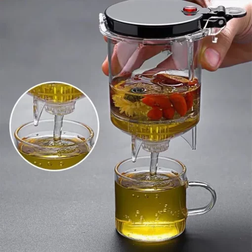 Ubos nga Dispensing Tea Pot Infuser