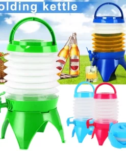 Telescopic Water Bucket with Rack