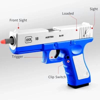 Toy For Boy Pistol Glock Water Gun