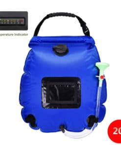Solar-Powered Portable Travel Heated Shower Bag
