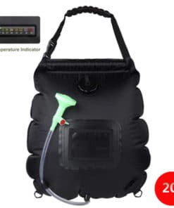 Solar-Powered Portable Travel Heated Shower Bag
