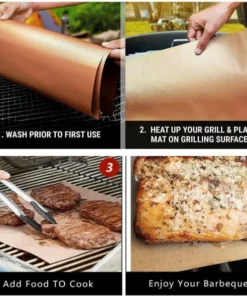 Non Stick Copper Grill Mats