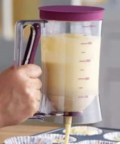 Cupcake And Pancake Batter Dispenser With Measurements