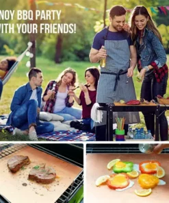 Non Stick Copper Grill Mats