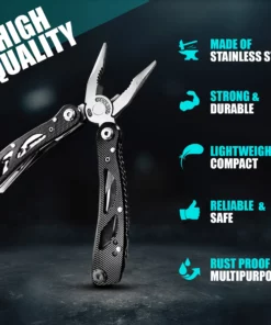 Multitool Pliers Set with Screwdriver Bits