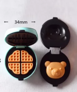 Dollhouse Kitchen Mini Toaster Miniature Food Toy Model