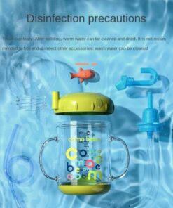 Kids Whale Water Spray Drinking Cup