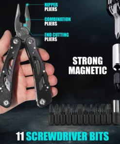 Multitool Pliers Set with Screwdriver Bits