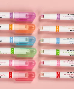 Dual Tip Pens with 6 Different Curve Shapes Fine Tips (6 PCS)