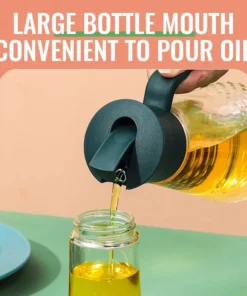 Vistalil 2 in 1 glass oil dispenser