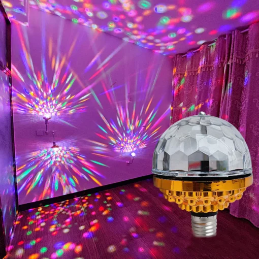 LED բյուրեղյա կախարդական գնդակ