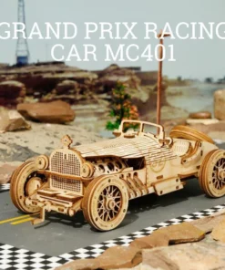 Super Wooden Mechanical Model Puzzle Set