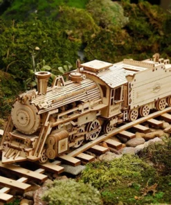 Super Wooden Mechanical Model Puzzle Set