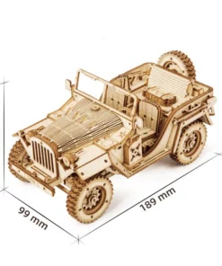 Super Wooden Mechanical Model Puzzle Set