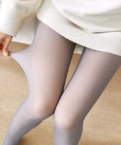 Flawless Legs Fake Translucent Warm fleece lined tights