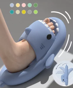Slide Shark Sandals