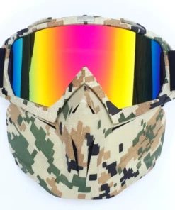 Motorcycle Googles With Face Mask