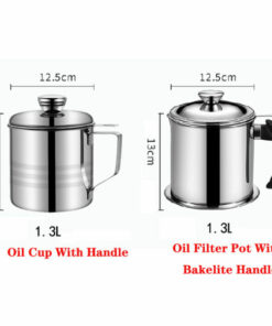 Trayfill Stainless Steel Oil Filter Pot