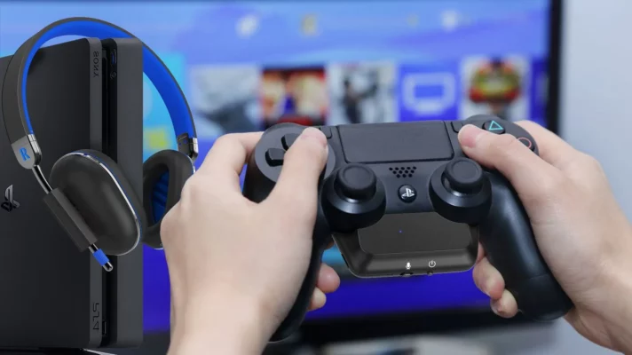 Bluetooth Compatible Audio Adapter for ps4 Controller