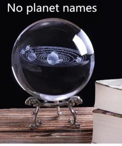 Solar System Crystal Ball without planet names