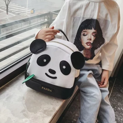 Polüestrist armas Panda seljakott kooli ja reiside jaoks