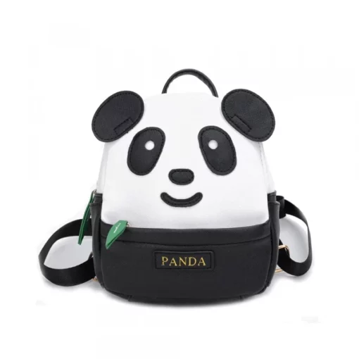 Polyester Cute Panda Backpack Para sa Eskwelahan ug Biyahe