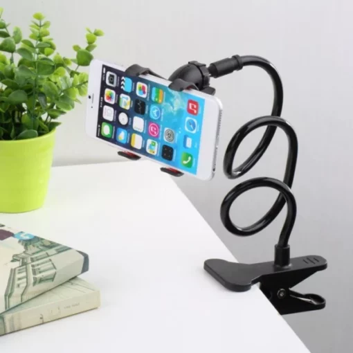 Flexible nga Holder sa Telepono Para sa Katre, Desk & Side Tables