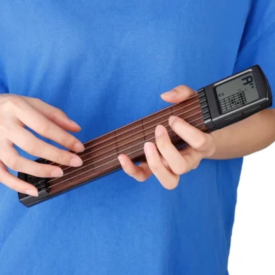 Portable Digital Guitar Trainer Makes Learning Easy