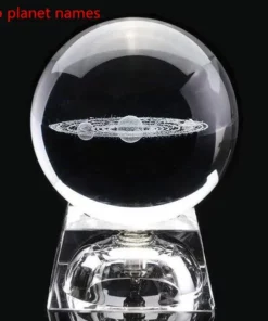 Solar System Crystal Ball without planet names