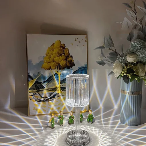 ස්පර්ශක පාලන Gatsby Crystal Lamp