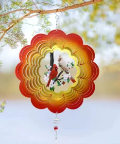 3D Garden Hummingbird Wind Spinner