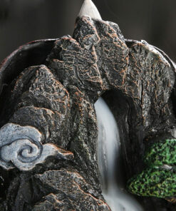 Waterfall Incense Burner with Mountain River